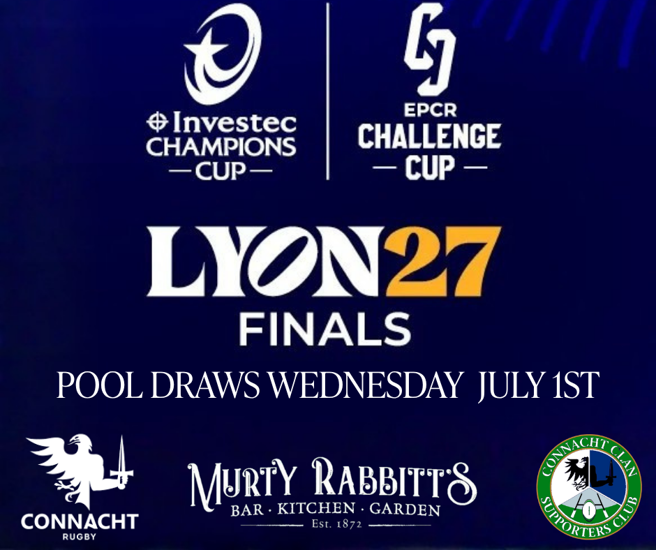ECPR Champions Cup Draw at HQ