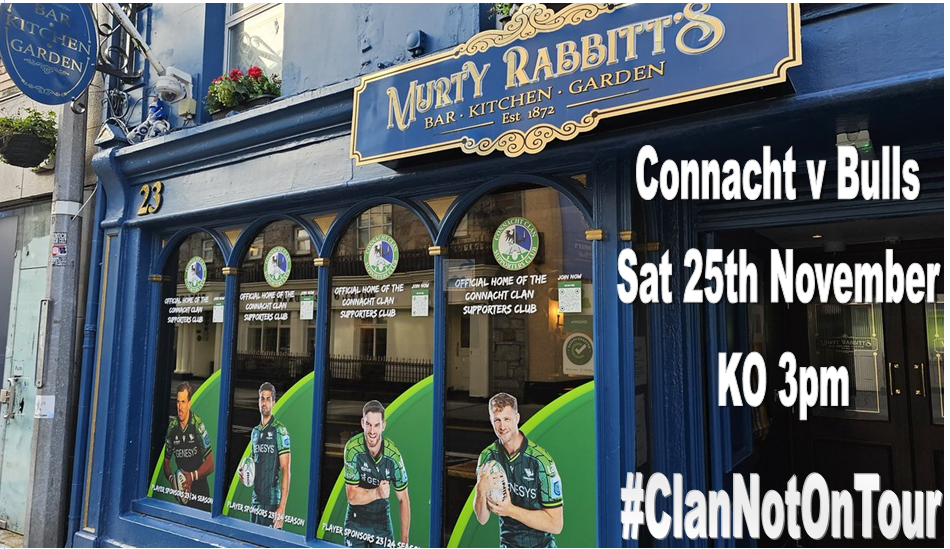Connacht v Bulls @ Clan HQ 
